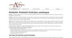 Desktop Screenshot of antstolis.net